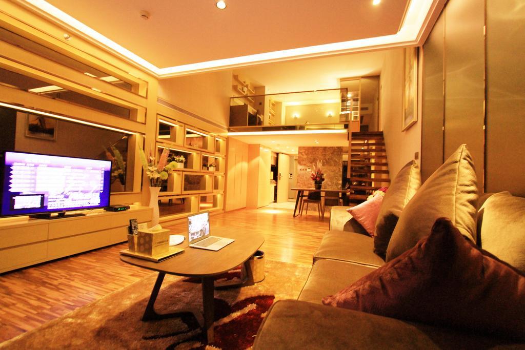 Guangzhou City Inn Apartment - Poly D Plaza Branch Oda fotoğraf