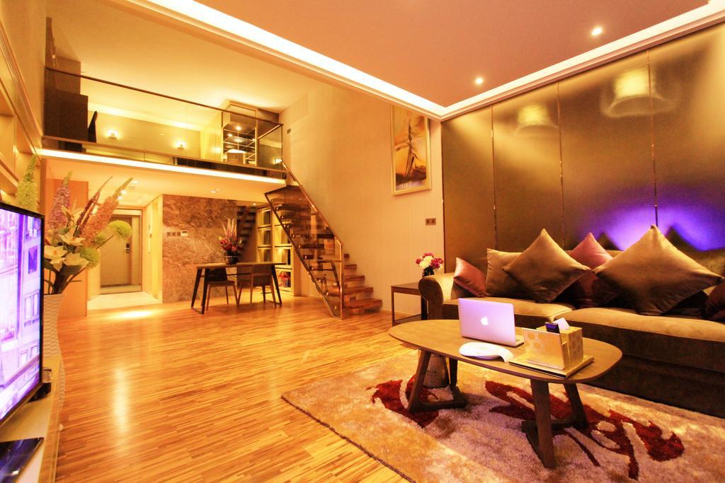 Guangzhou City Inn Apartment - Poly D Plaza Branch Oda fotoğraf